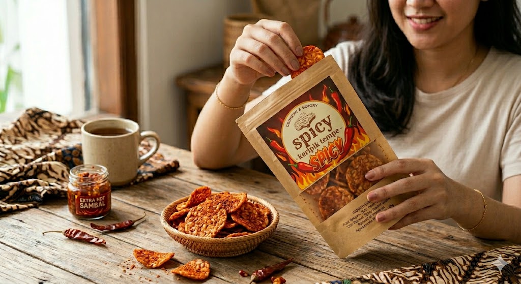 Spicy Kripik Tempe